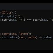 JavaScript Exes And Ohs Codewars 7KYU