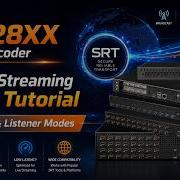 How To Configure SRT Streaming On TBS28XX Encoders SRT Caller Listener Tutorial