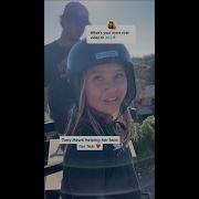 When Tony Hawk Helped Sky Brown To Face Her Fear And Go Down The Mega Ramp Shorts