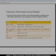 LESSON 4 Using Conversion Functions And Conditional Expressions