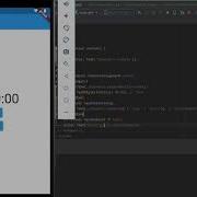 FLUTTER ANDROID STUDIO And IOS Simple Stopwatch