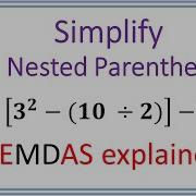 3 Order Of Operations Nested Parentheses Learning Mathematics
