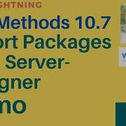 WebMethods 10 7 How To Export Packages From WebMethods Designer SoftwareAG 1 Minute Demo