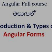 Forms In Angular Angular Forms Tutorial Angular Form Validations Angular Forms In Telugu