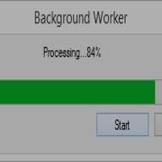 C Tutorial BackgroundWorker FoxLearn