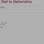 Hand On Introduction To Mathematica For P S Part 1