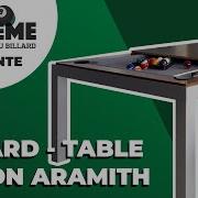 Suprême Présente Le Billard Table US Aramith Fusion