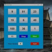 Number Puzzle Game By Java Netbeans