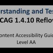 Understanding And Testing WCAG 1 4 10 Reflow