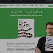 Python For Excel O Reilly Book