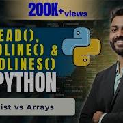 Lec 44 Read Readline Readlines In Python Python For Beginners