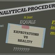 Analytical Procedures Easiest