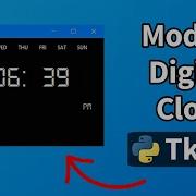 Create A Modern Digital Clock With Python And Tkinter Step By Step Tutorial