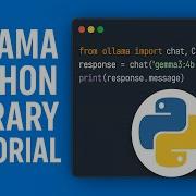Mastering The Ollama Python Library Build Local AI Apps In PyCharm