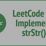 LeetCode 28 Implement StrStr Brute Force And KMP JSer LeetCode In JavaScript