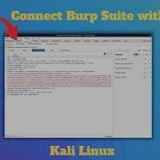 How To Configure Burp Suite With Firefox In Kali Linux
