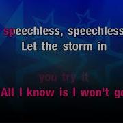 Speechless Aladdin Naomi Scott KARAOKE