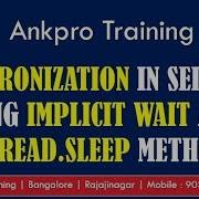 Selenium With Java 35 Synchronization Using Implicit Wait And Thread Sleep Method Explained
