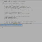 OOP Java Swing Events 6 8