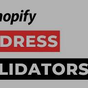 Address Validator Shopify Apps