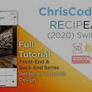 2020 SwiftUI Full Stack Tutorial Instagram Inspired Social Recipe App Part 23