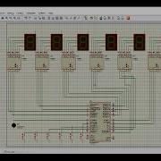 Digital Clock Simulation Using Proteus