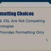 XML Tutorial 44 CSS XML Formatting Choices