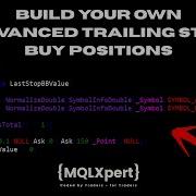 Build An Advanced Trailing Stop EA Buy Positions MQL5 Full Tutorial