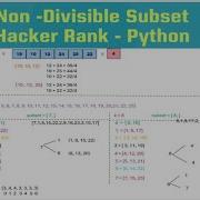 HackerRank Non Divisible Subset Python