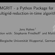 PyMGRIT A Python Package For The Multigrid Reduction In Time Algorithm