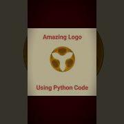 Amazing Logo Using Python Code L Turtle L Coding Python Shorts