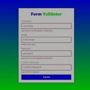 Complete Form Validation With Javascript In 1 Hour Registration Form Validation Using Javascript