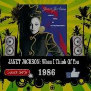 Janet Jackson When I Think Of You Radio Version
