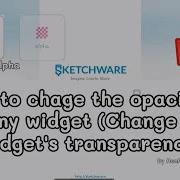 How To Change The Opacity Of An Object In Sketchware Change The Transparency Alpha Of A Widget