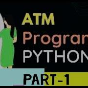 Making Fully Working ATM In Python With Source Code Codewithsolo666 Part 1