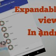 Expandable List View In Android Example Programming