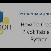 Python Pandas Tutorial 13 How To Create Pivot Table In Python Pandas Pivot Tables In Python