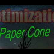 Optimization Cone Minimum Surface Area