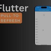 Flutter Pull To Refresh Using Refresh Indicator In List Views Simple Example
