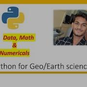 Python For Geo EarthScience 1 Mathematical Operations Numerical