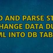 Load And Parse Stack Exchange Data Dump XML Into DB Table
