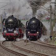 Steam Train Race Up The Tharandt Incline 8K HDR