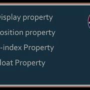CSS Display And Position Properties