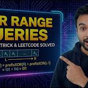 XOR Of Numbers In A Range L R XOR Operation In An Array LeetCode 1486 Innovative