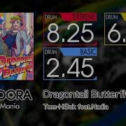 GITADORA Dragontail Butterfly EXTREME BASIC Drum