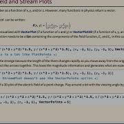 Vector And Stream Plots In Mathematica