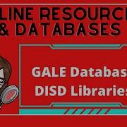 GALE Database Tutorial