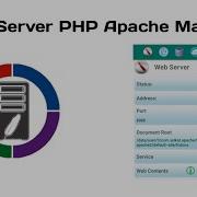 AWebServer Android PHP Apache Maria DB Sql