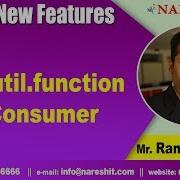 Java 8 Java Util Function BiConsumer Java 8 New Features Tutorials By Mr Rama Chnadra