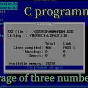 FINDING AVERAGE OF THREE NUMBERS USING C PROGRAMMING SHORT CUT METHOD